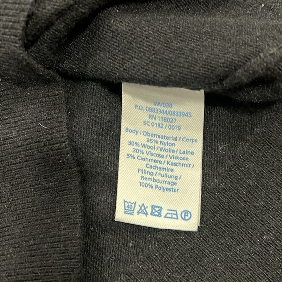 Boden black wool cashmere blend mock neck pullovers sweater - Picture 4 of 7